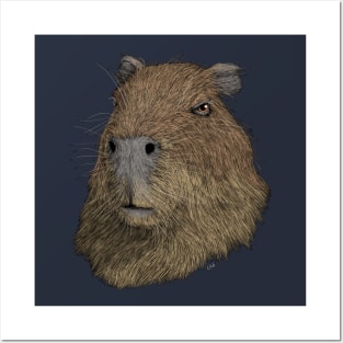 Capybara Posters and Art